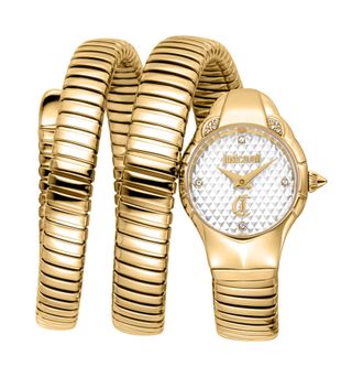Just Cavalli Womens Snake 316L Stainless Steel Watch - Gold - One Size