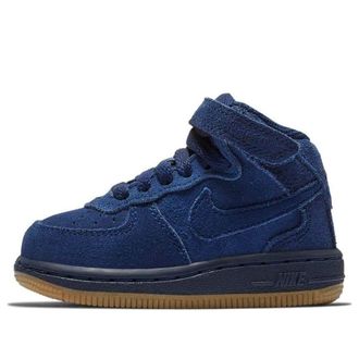 Nike (TD) Nike Air Force 1 Mid Blue Void Gum 859338-401