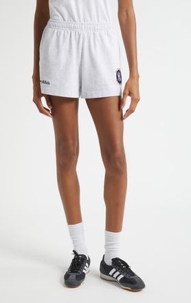 Sporty & Rich x 47 MLB New York Yankees World Series Disco Sweat Shorts in Heather Gray at Nordstrom, Size X-Small