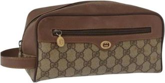 Gucci Pre-owned Clutches, female, Beige, Size: ONE SIZE Pre-owned Vintage Clutch