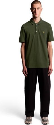 Lyle & Scott Plain Polo Shirt in Olive at Nordstrom, Size Xx-Large
