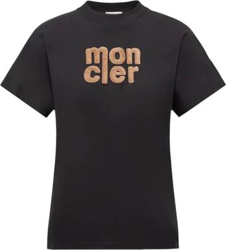 Moncler Mujer, Camisetas, Negro, Talla: S