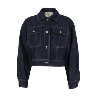 Tela Denim Jackets, female, Blue, Size: M Binaca Denim Jacket