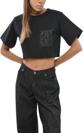 Max Mara Black Crew Neck T-Shirt