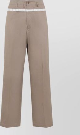 Maison Margiela cotton shorts tailored belt loops back pocket