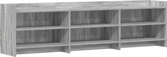 vidaXL Mueble De Tv 168 X 33 X 47 Cm Sonoma Gris Madera De Ingenier&iacute;a Vidaxl
