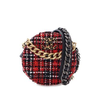 Chanel Ball Bag Tweed Schoudertas