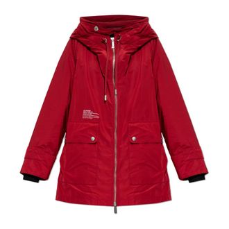 Dsquared2 Parkas, female, Red, Size: 3XS Parka with Hood