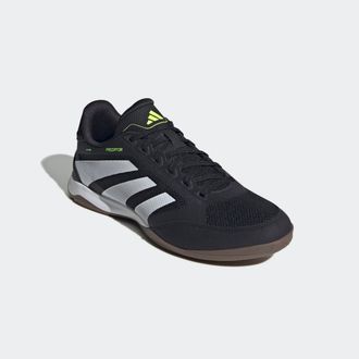 adidas Fussballschuh ADIDAS PERFORMANCE PREDATOR LEAGUE IN, Gr. 44, weiss (core schwarz, cloud wei&szlig;, lucid lemon), Synthetik, Textil, Schuhe Fussballschuh, g