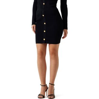 Marciano Loli Knit Skirt in Black-Black at Nordstrom, Size X-Small