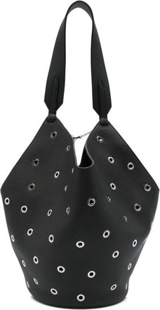 Khaite Borsa tote Lotus piccola - Nero