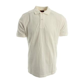 Parajumpers Gangapuma PM POE Y26 Polo - Heren - Polos - Wit - L - Katoen - Tops