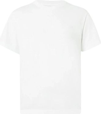 Lacoste Bedrukt Jersey T-shirt - Heren - T-shirts - Wit - M - Katoen - Tops