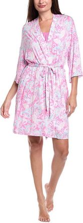 Ellen Tracy 2pc Robe & Pant Set