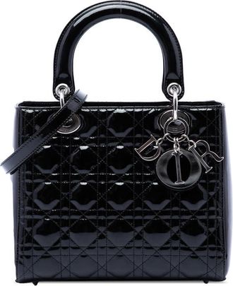 Dior Pre-owned Dior Medium Patent Cannage Lady Dior Ladies O2NP0PQA8K22X3JL