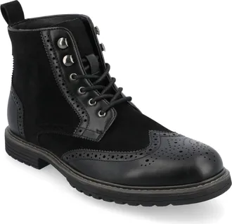 Vance Co. Virgil Wingtip Ankle Boot