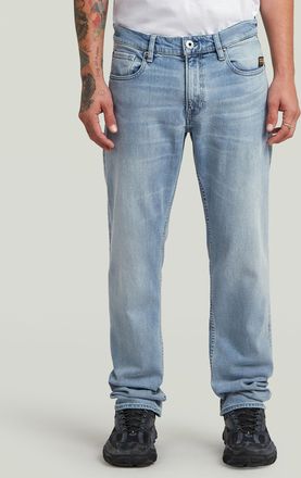 G-Star Mens G-Star RAW Mosa Straight Jeans - Blue Cotton - Size 36W/32L