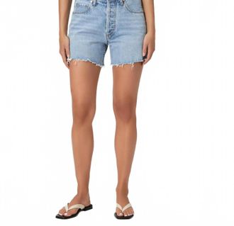 Paige Archie Shorts In Tayce Distressed
