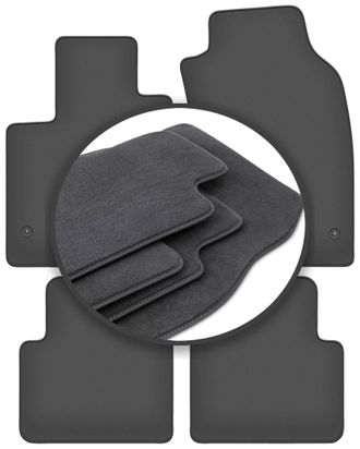 OEM Alfombrillas Premium Para Fiat Panda Iii Hatchback (2012-)