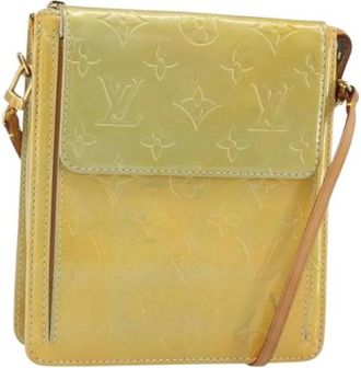 Louis Vuitton Pre-owned Cross Body Bags, female, Beige, Size: ONE SIZE Pre-owned Leather Pouch