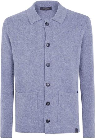Zanone Shirt Neck Cardigan