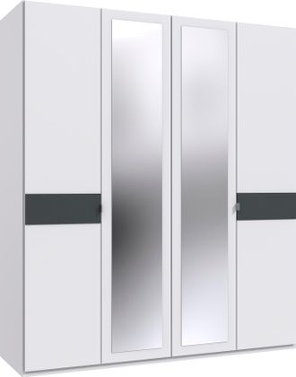 Wimex Drehtürenschrank »Budapest« mit Spiegel, wahlweise 180 oder 225cm breit