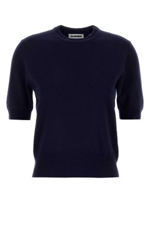 Jil Sander Midnight Blue Wool Sweater