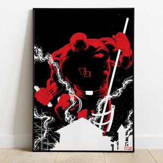 MARVEL Daredevil: Father 1 Panel De Madera 35x50 Cm Marvel Mythic Cover Art 27