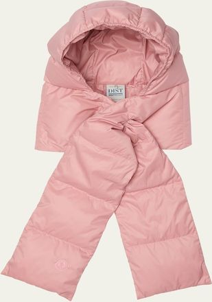 Moncler Hooded Down Scarf