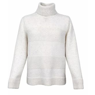 D.exterior D.exterior Sweaters - Dames - Coltruien - Wit - M - Truien & Vesten
