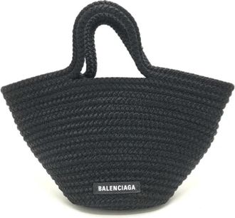 Balenciaga Pre-owned Leather balenciaga-bags - Dames - Vintage Shopper - Zwart - ONE Size - Leer - Vintage