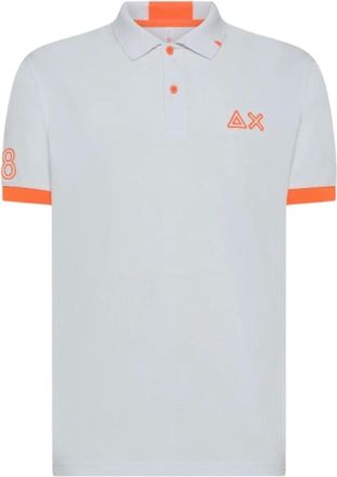 Sun 68 Hombre, Camisetas, Blanco, Talla: M