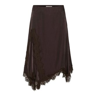 Cream Faldas - Skirts - Mujer - Marr&oacute;n - 2XL