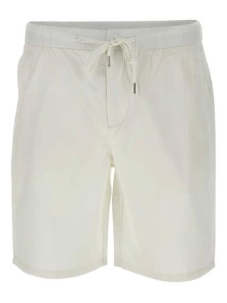 Sun 68 drawstring bermuda shorts - White