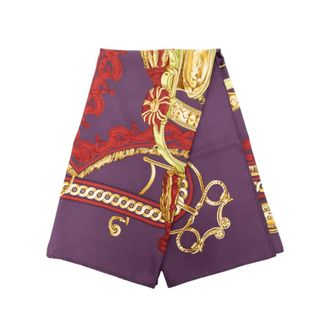 Herm&egrave;s Pre-owned Hermes Bride de Cour Silk Scarf 90 Ladies 8FHGO7ILOHEKTJQT