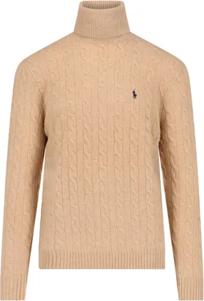 Polo Ralph Lauren Maglione A Collo Alto Logo