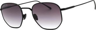 Lacoste Grey Gradient Geometric Unisex Sunglasses L198SN 004 51