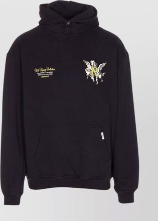 Represent cotton oversized printed hoodie