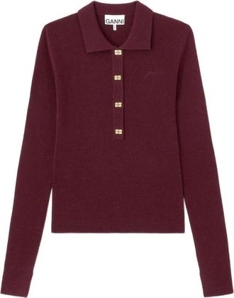 Ganni Mujer, Jerseys, P&uacute;rpura, Talla: M