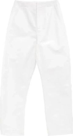 Jacquemus Le Pantalon Gardian - Heren - Slim Fit Broeken - Wit - L - Katoen - Broeken