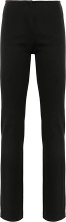 Alysi skinny trousers - women - Cotton/Polyamide/Elastane - 40 - Black