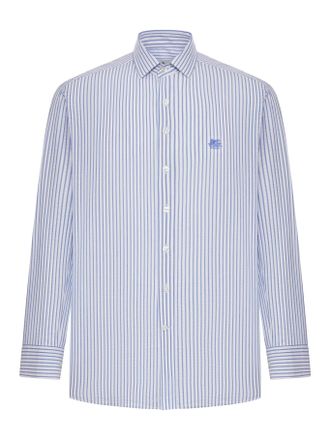 Etro STRIPED SEERSUCKER COTTON SHIRT - Etro - Man