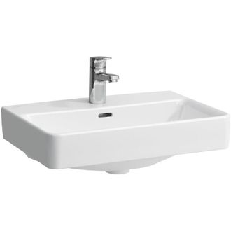 Laufen Laufen Pro S Lavabo 550 X 380 Mm, Compacto Con Rebosadero, Sin Orificio Para Grifer&iacute;a Blanco Laufen