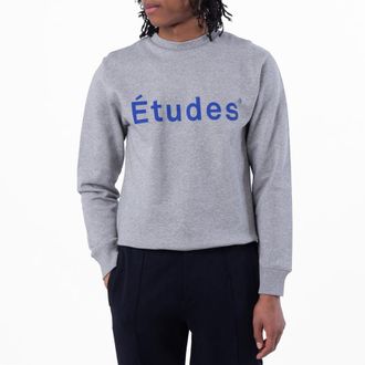 &Eacute;tudes Studio Logo Print Long Sleeves Sweatshirt, Size Small