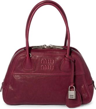 Miu Miu Vivant Nappa Leather Bag