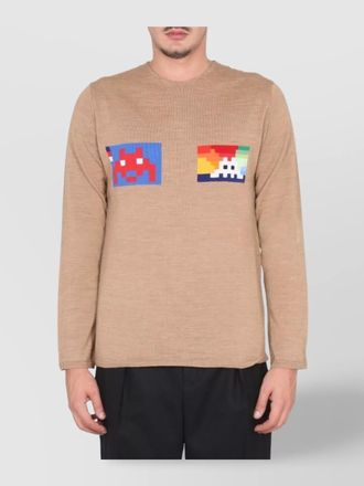 Comme Des Gar&ccedil;ons wool regular-fit jumper