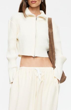 Lioness Priority Knit Sweater in Cream at Nordstrom, Size X-Small