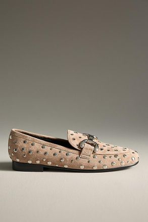 Bibi Lou Zagreb Suede Studded Loafers
