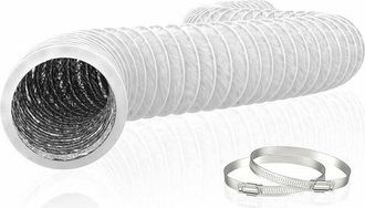 OEM Manguera De Escape Flexible De Pvc Y Aluminio De 150 Mm De Di&aacute;metro Y 6 M De Longitud - Tubo De Ventilaci&oacute;n Para Extractor De Aire, Aire Acondicionado