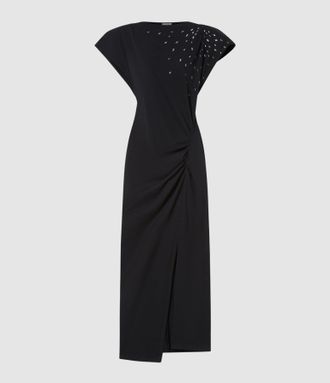 Isabel Marant Robe Nadela Black, Capsule Festive